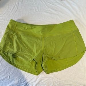 Lululemon speed short size 8